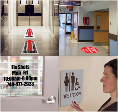 Wayfinding graphics