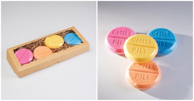 Chill pill bath bombs set