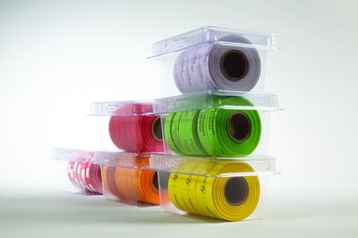 Labeling tape stack