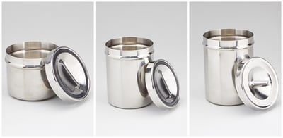 Stainless steel jars combo