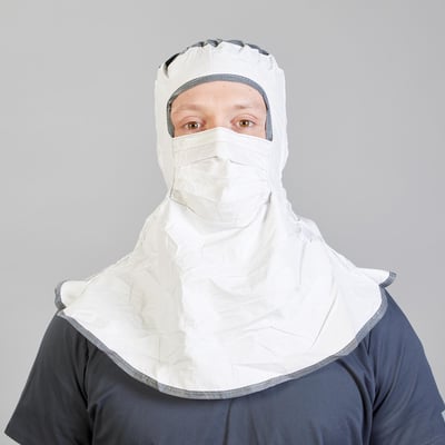 Sterile hood with mask